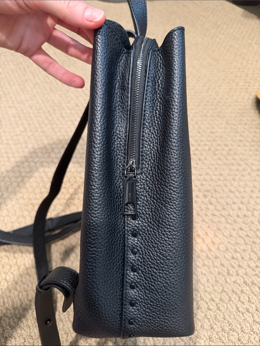 Rebecca Minkoff Darren medium Leather Backpack - Picture 6 of 12